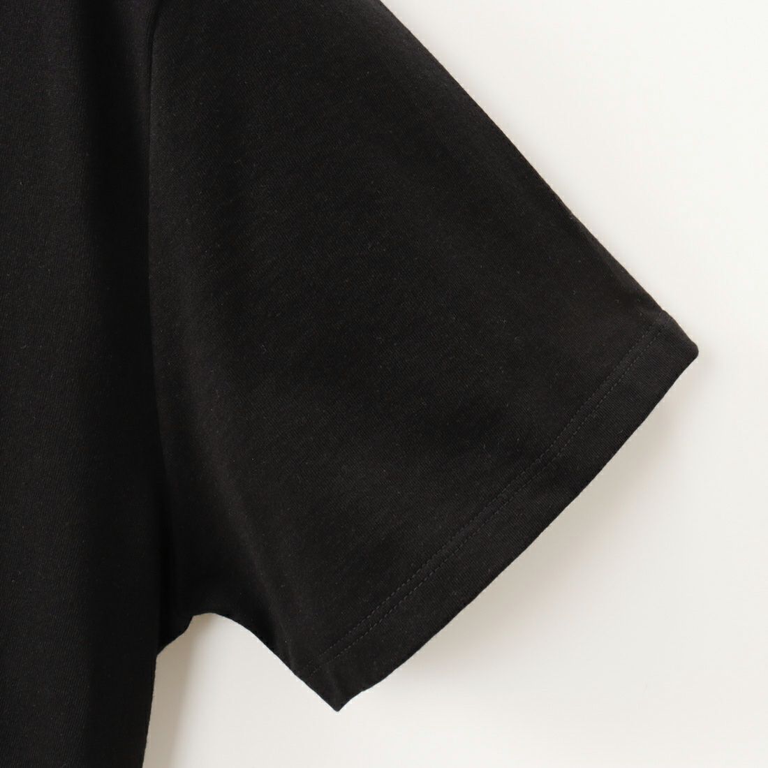 A.P.C. [アー・ペー・セー] RUE MADAMEプリントTシャツ [PETITE-RUE-MADAME] 99 NOIR