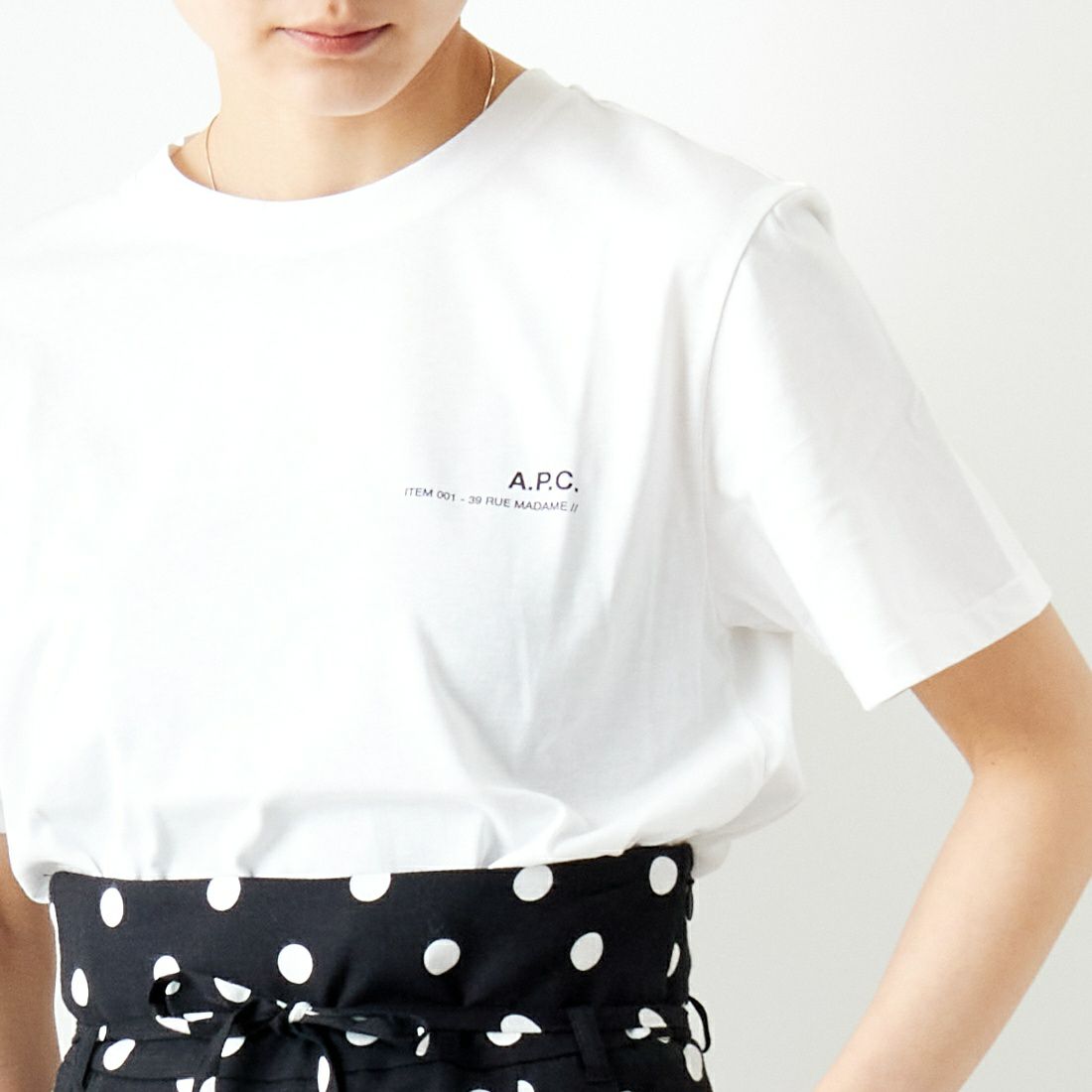 A.P.C. [アー・ペー・セー] ロゴプリントTシャツ [T-SHIRT-ITEM 