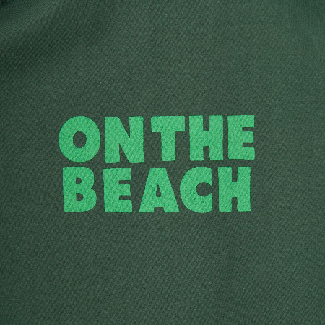 FUNG [ファング] HOLIDAY カットオフプリントTシャツ [HOLIDAY] GR/GREEN