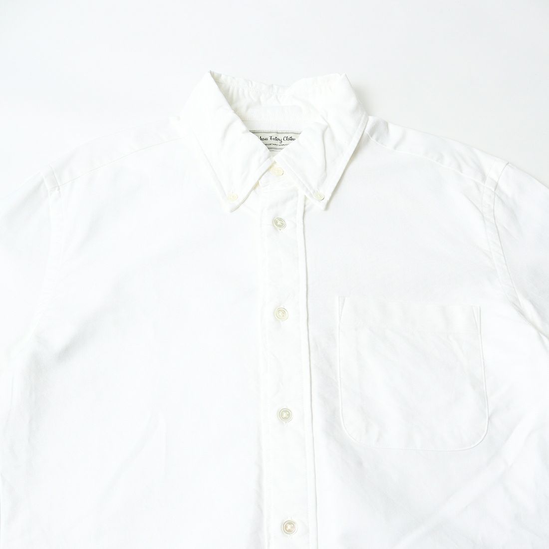 Jeans Factory Clothes [ジーンズファクトリークローズ] スーピマオックスBDシャツ [JFC-BSC-01] WHITE