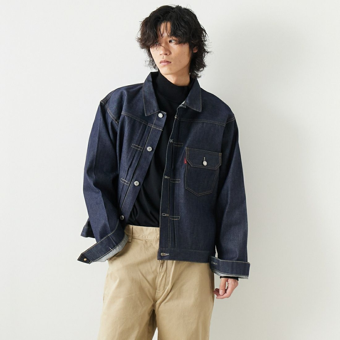 28 RIGID&&モデル身長：182cm 着用サイズ：XXL&&