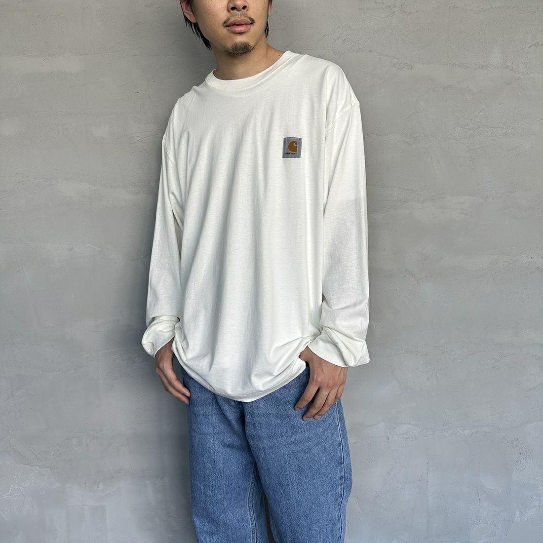 carhartt WIP [カーハートダブリューアイピー] ロングスリーブネルソンTシャツ [I029948]