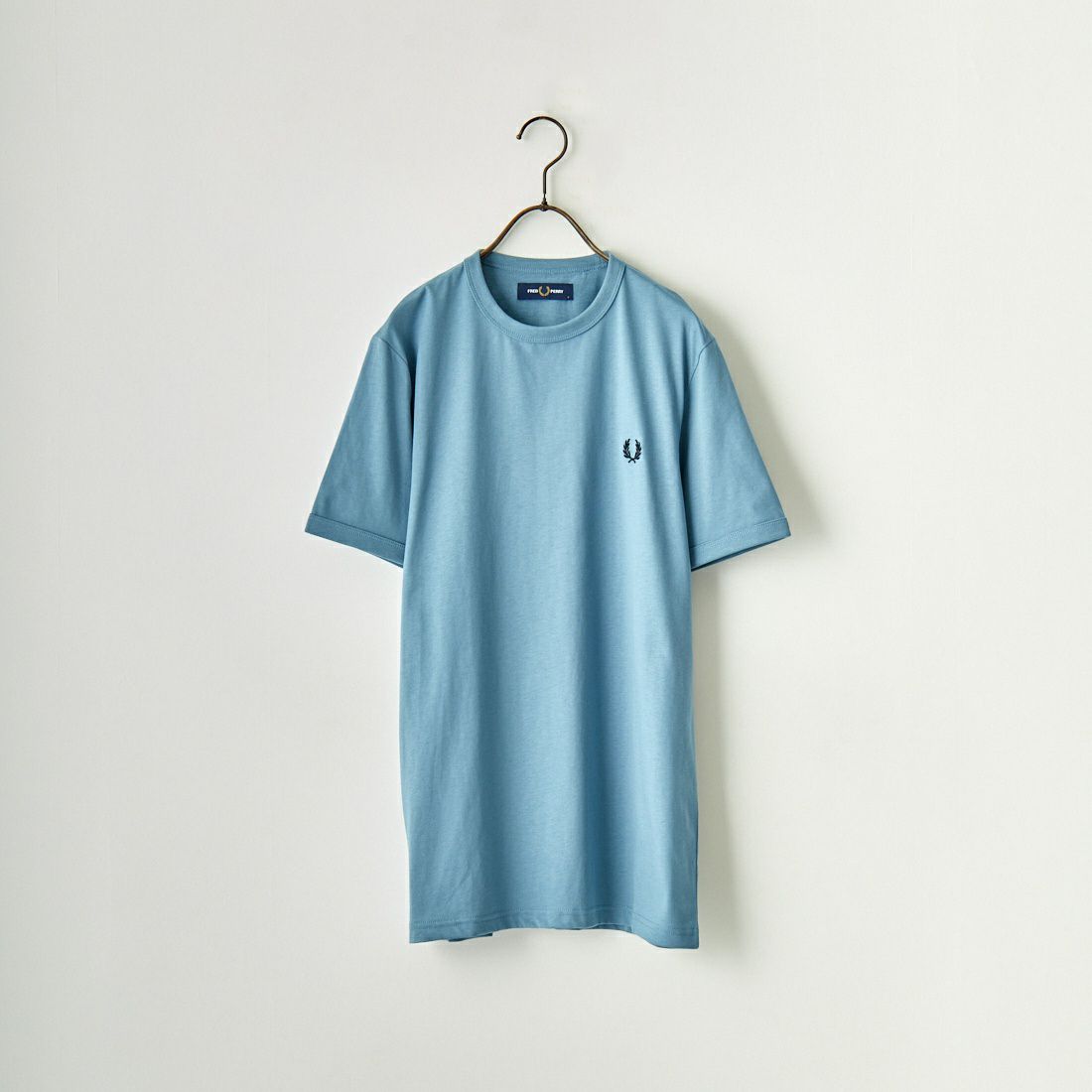 【最高デザイン】カーハートWIP ロゴ刺繍 ボーダーリンガーネック半袖Tシャツ