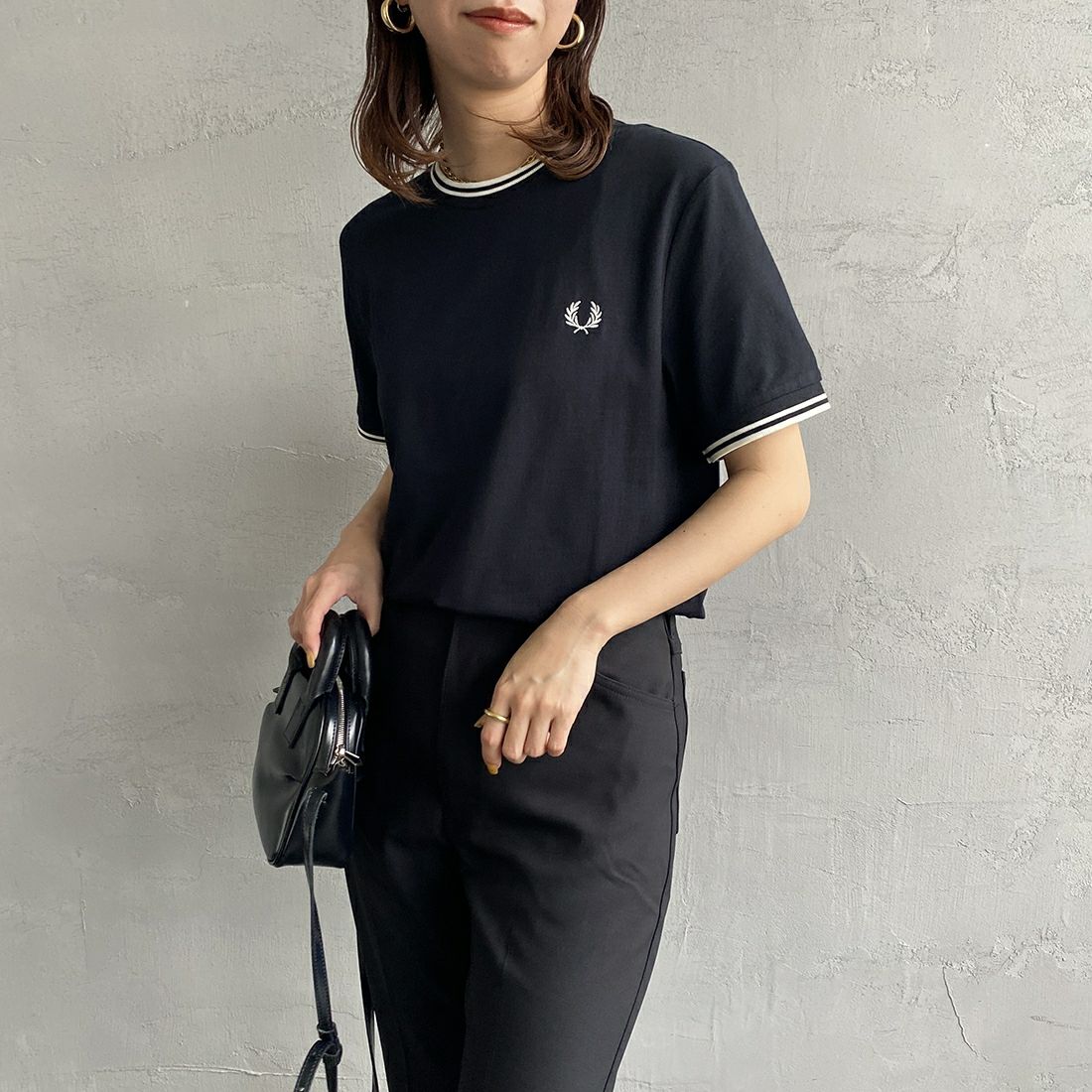 FRED PERRY [フレッドペリー] ツインティップTシャツ [M1588