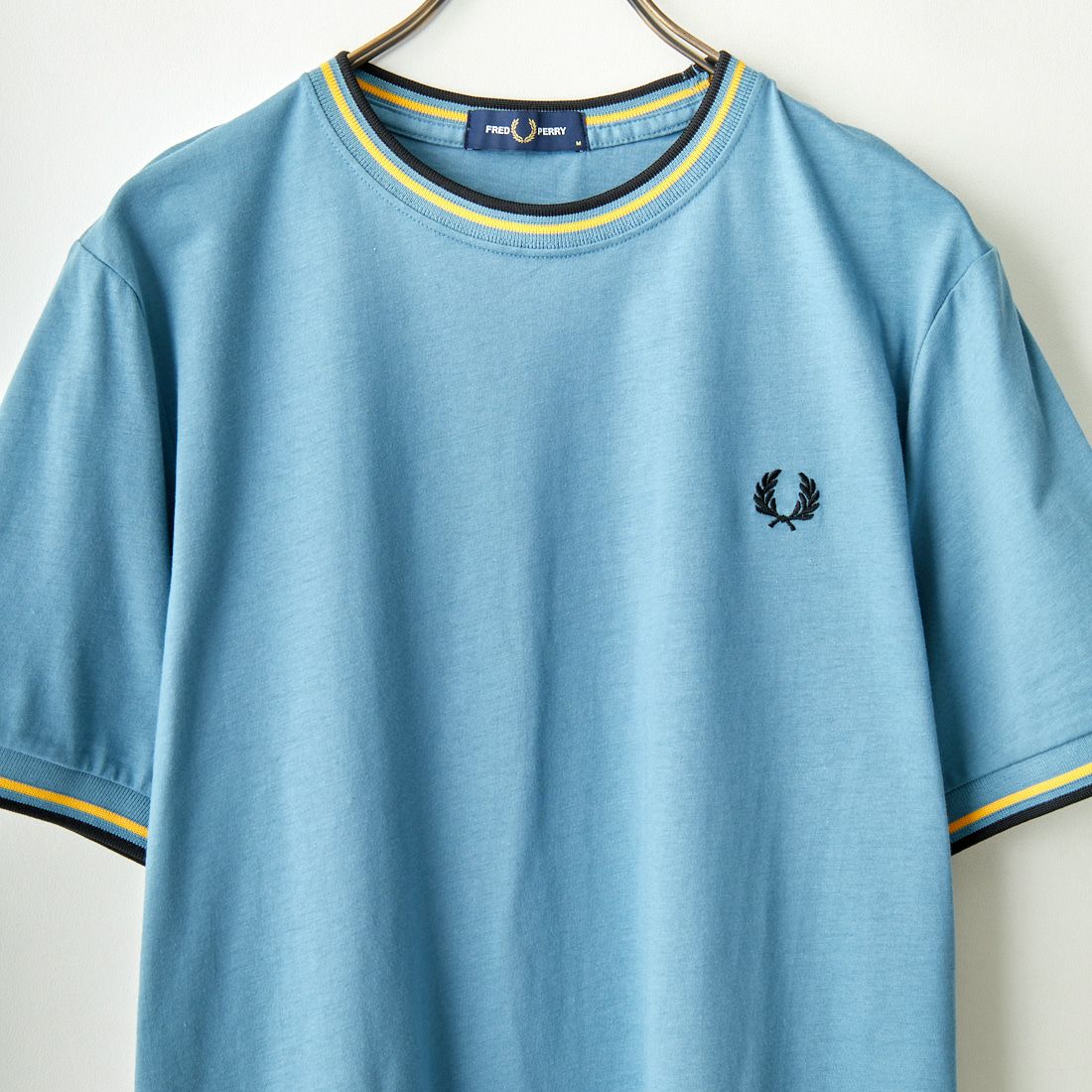 FRED PERRY [フレッドペリー] ツインティップTシャツ [M1588] Q47 ASH BL
