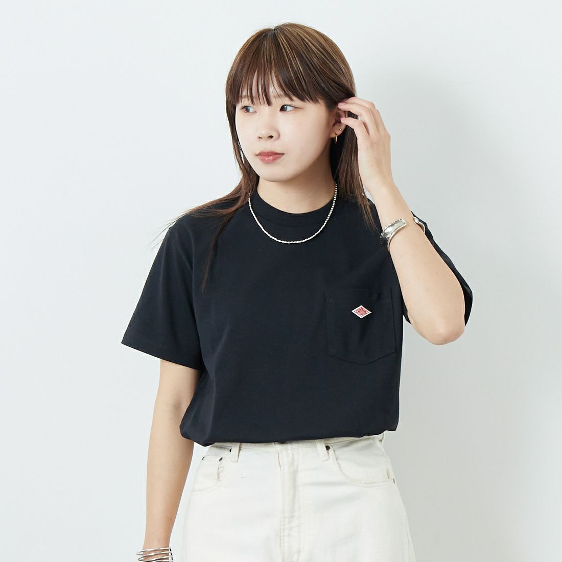 DANTON [ダントン] ソリッド ポケットTシャツ [DT-C0197TCB]