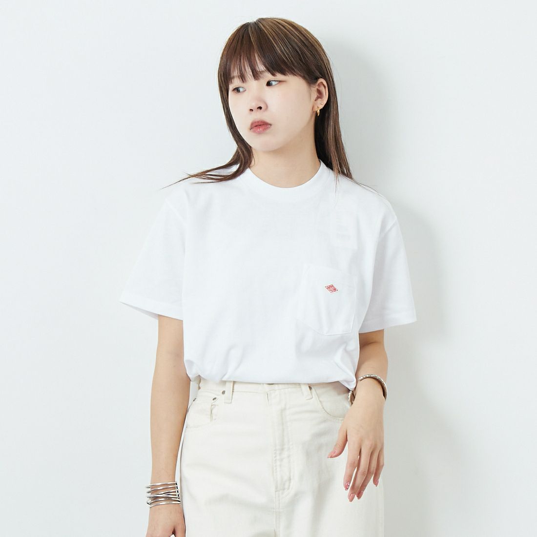 WHITE&&モデル身長：167cm 着用サイズ：S&&