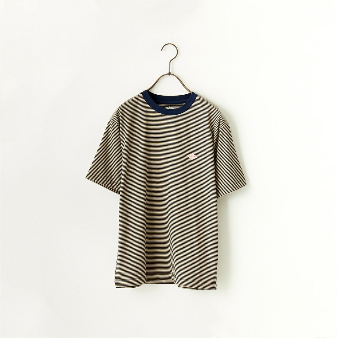 DANTON [ダントン] インナーTシャツ [DT-C0196CVT] NAVY/BEIGE