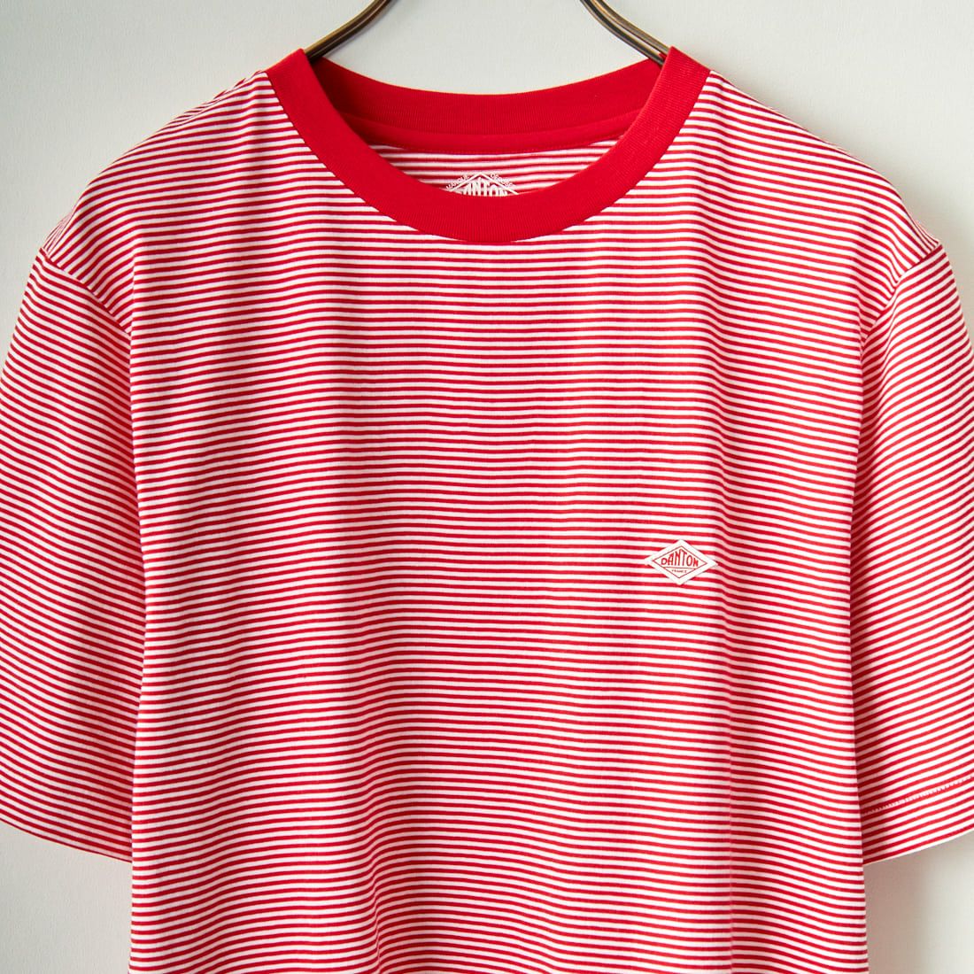 DANTON [ダントン] インナーTシャツ [DT-C0196CVT] RED/WHITE