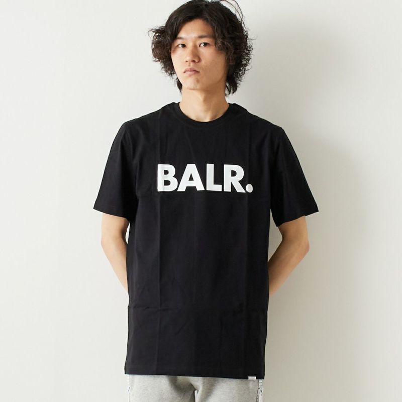 BALR. [ボーラー] ロゴプリントストレートTシャツ [B11121048 