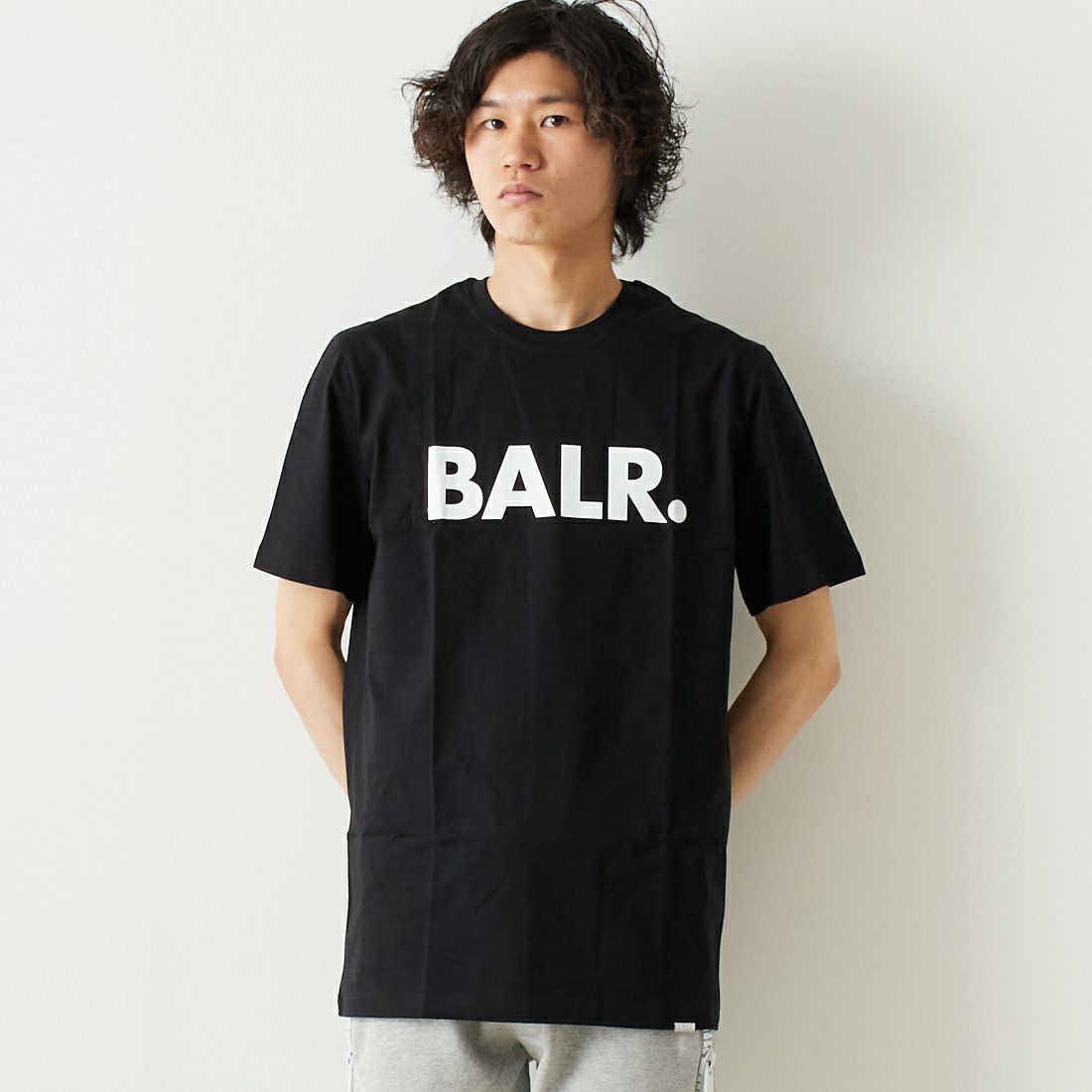 JET BLACK&&モデル身長：182cm 着用サイズ：L&&