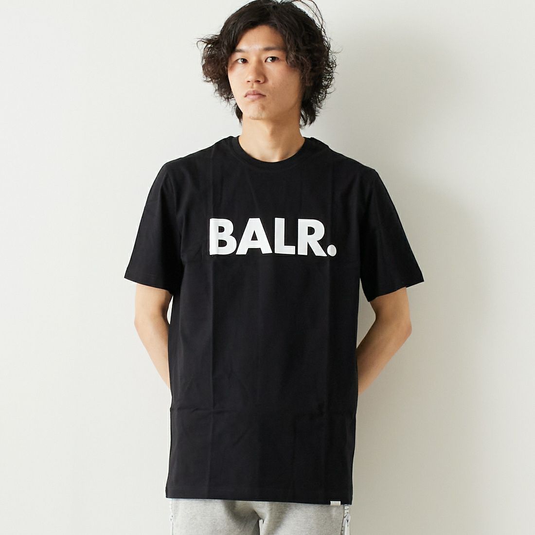 JET BLACK&&モデル身長：182cm 着用サイズ：L&&