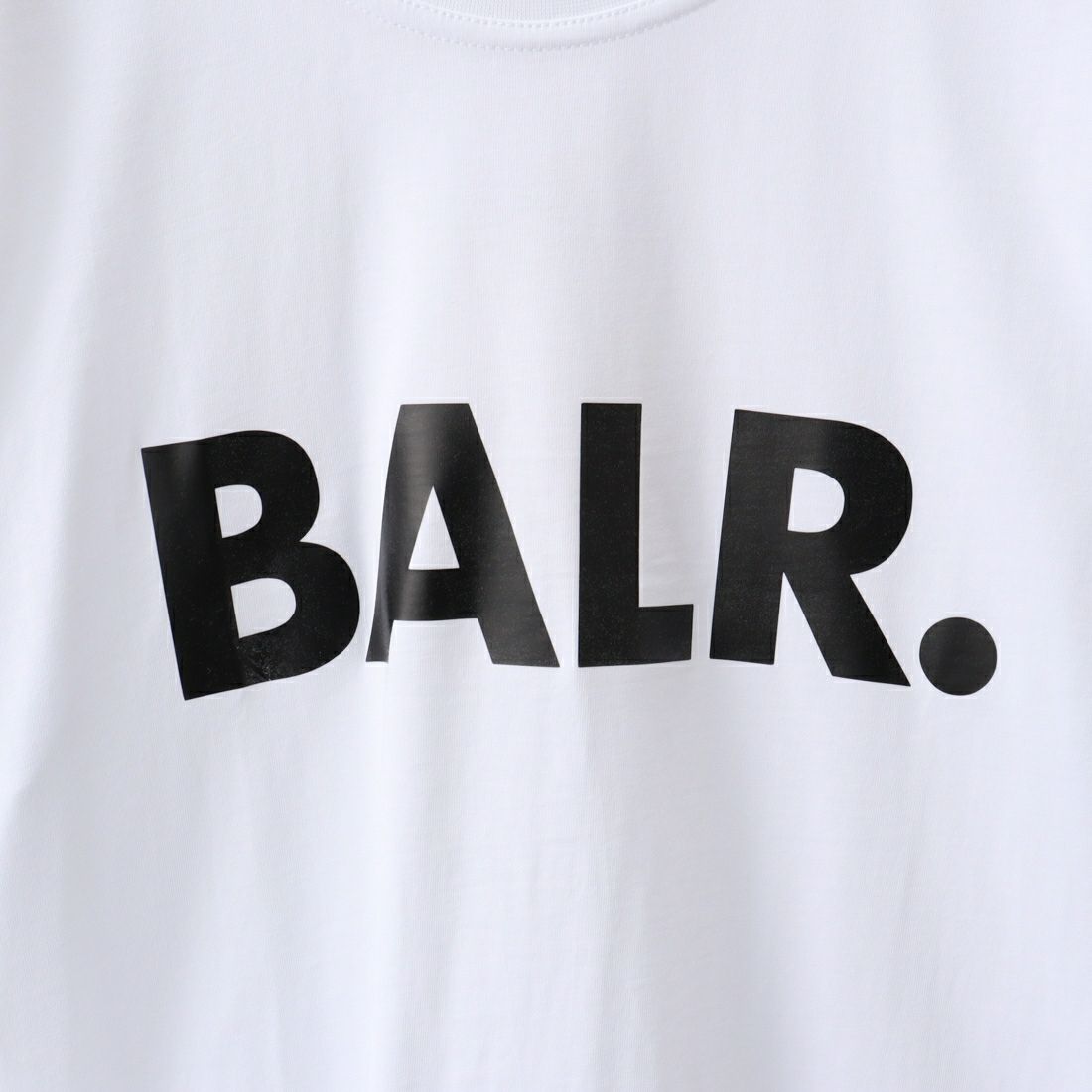 BALR. [ボーラー] ロゴプリントストレートTシャツ [B11121048] BRIGHT WHT