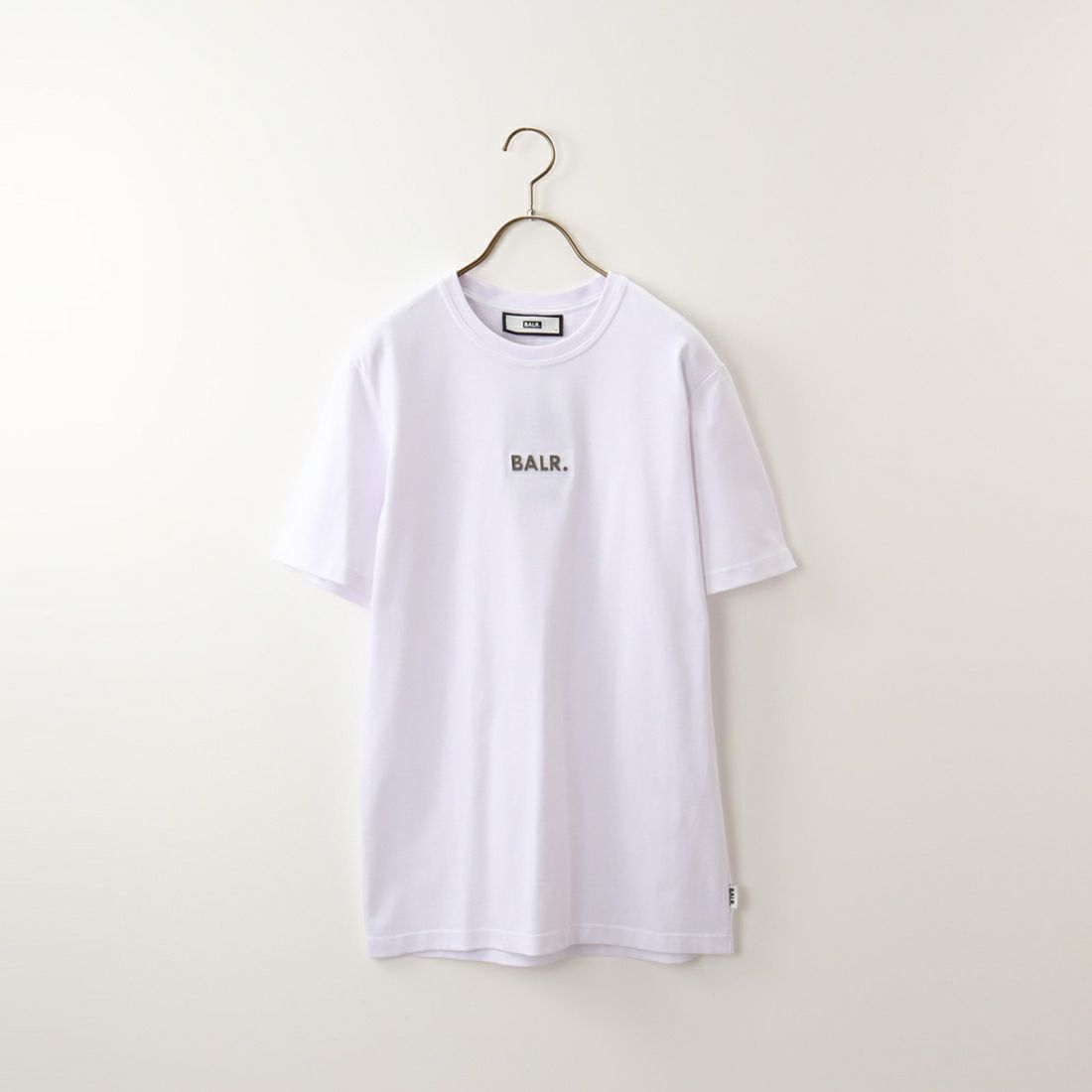 BALR. [ボーラー] ブラックレーベルクラシックストレートTシャツ [B10003] WHITE