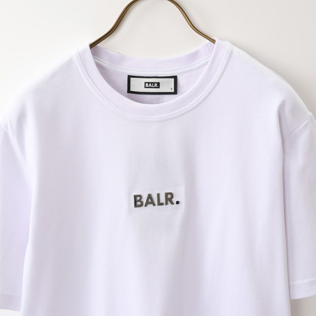 BALR. [ボーラー] ブラックレーベルクラシックストレートTシャツ [B10003] WHITE