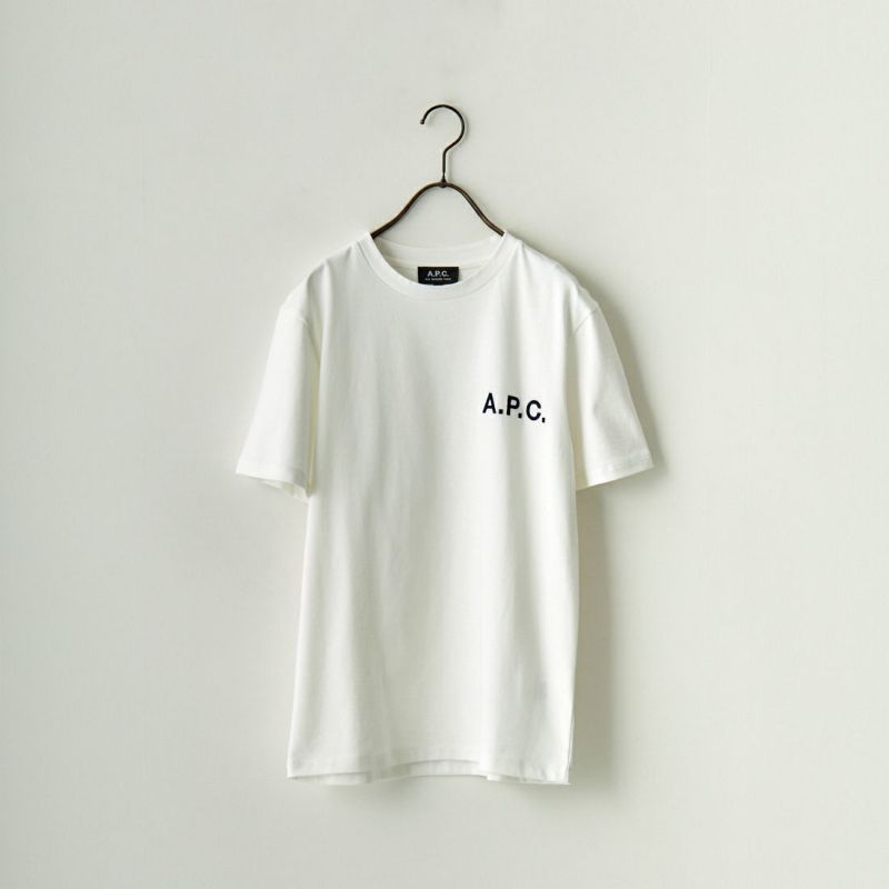 A.P.C. [アー・ペー・セー] 別注 ロゴ刺繍Tシャツ [BRODE-LOGO-JF]