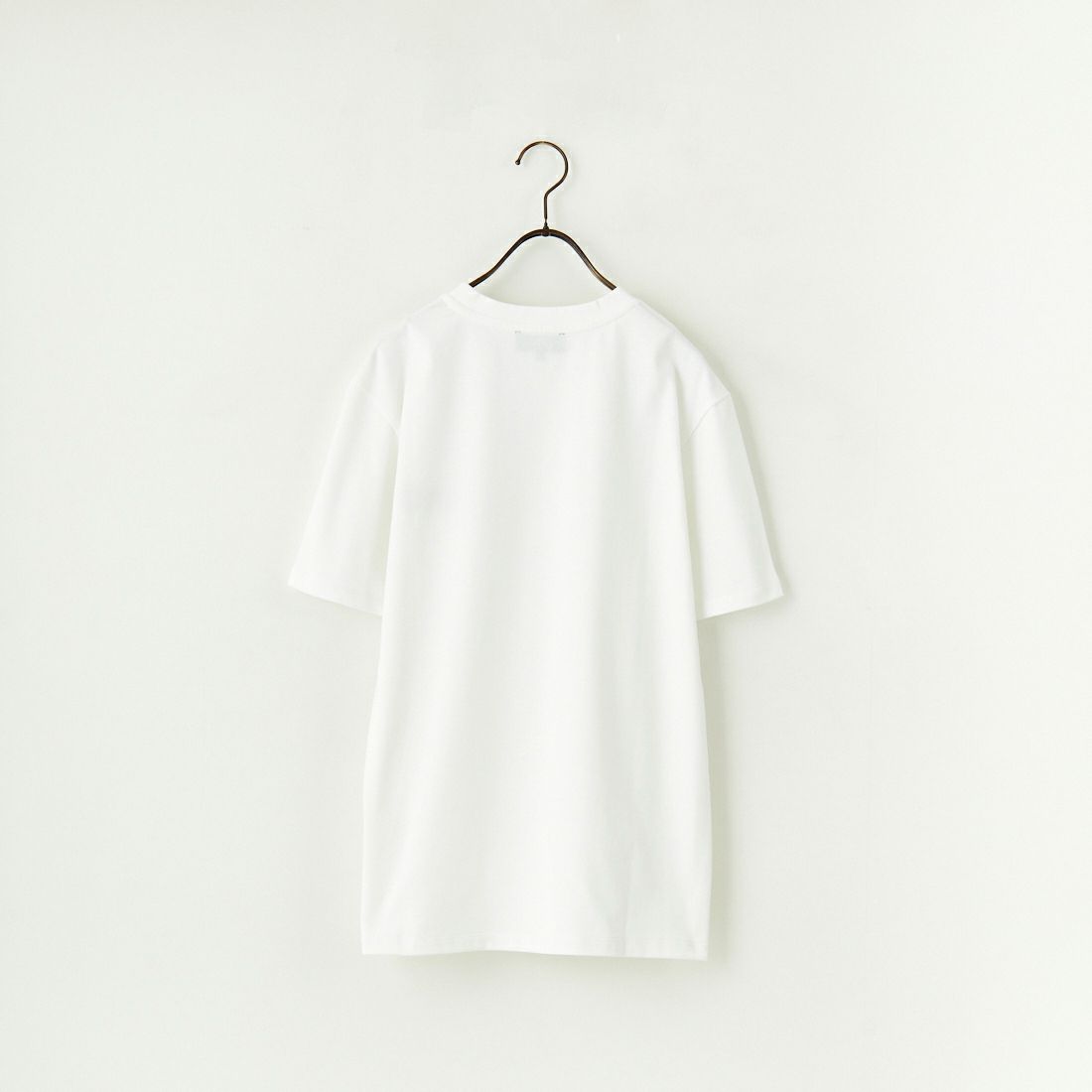 A.P.C. [アー・ペー・セー] 別注 ロゴ刺繍Tシャツ [BRODE-LOGO-JF] WHT/BGE
