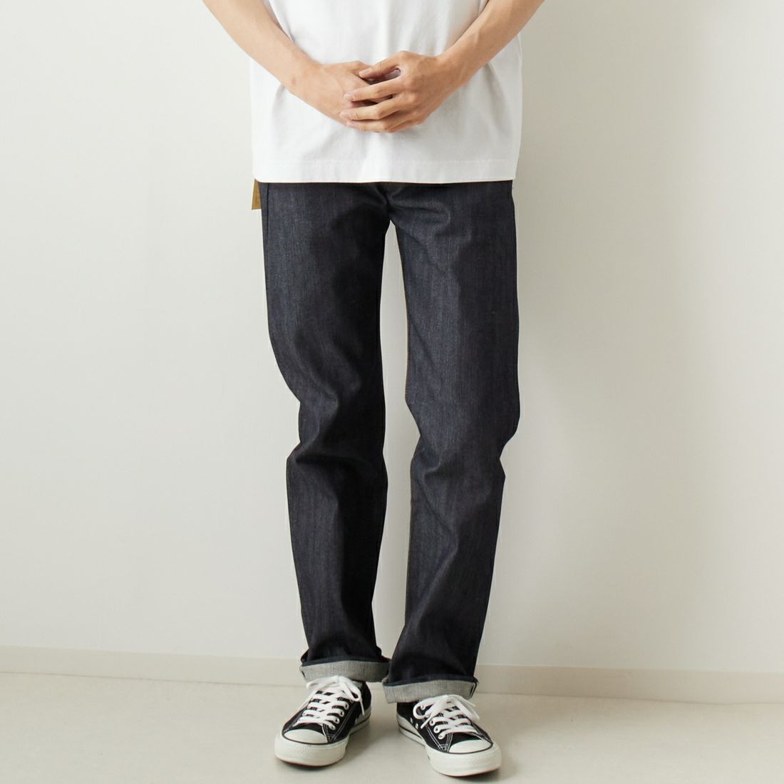 24 RIGID&&モデル身長：182cm 着用サイズ：30&&