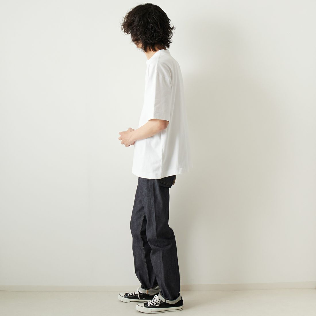 LEVIS Vintage Clothing [リーバイス ヴィンテージ クロージング] 1947年モデル501 [47501-02] 24 RIGID &&モデル身長：182cm 着用サイズ：30&&