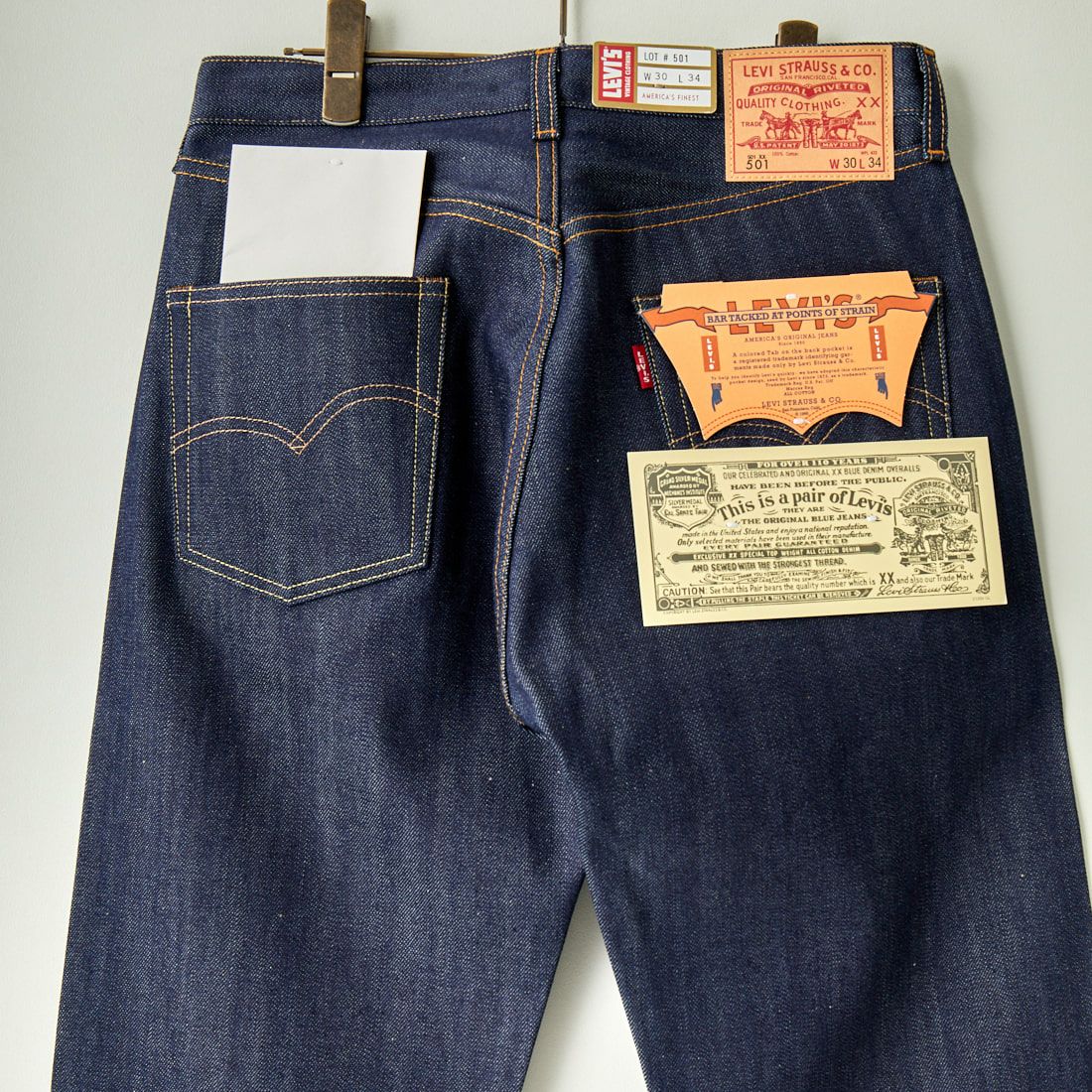 LEVIS Vintage Clothing [リーバイス ヴィンテージ クロージング] 1966モデル 501 [66501-01] 46 RIGID