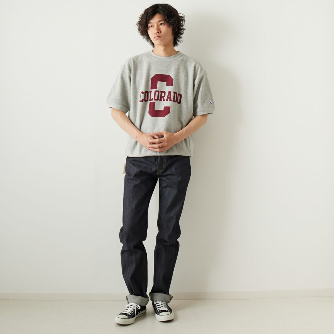 LEVIS Vintage Clothing [リーバイス ヴィンテージ クロージング] 1944モデル 501 [44501-00] 88 RIGID &&モデル身長：182cm 着用サイズ：30&&