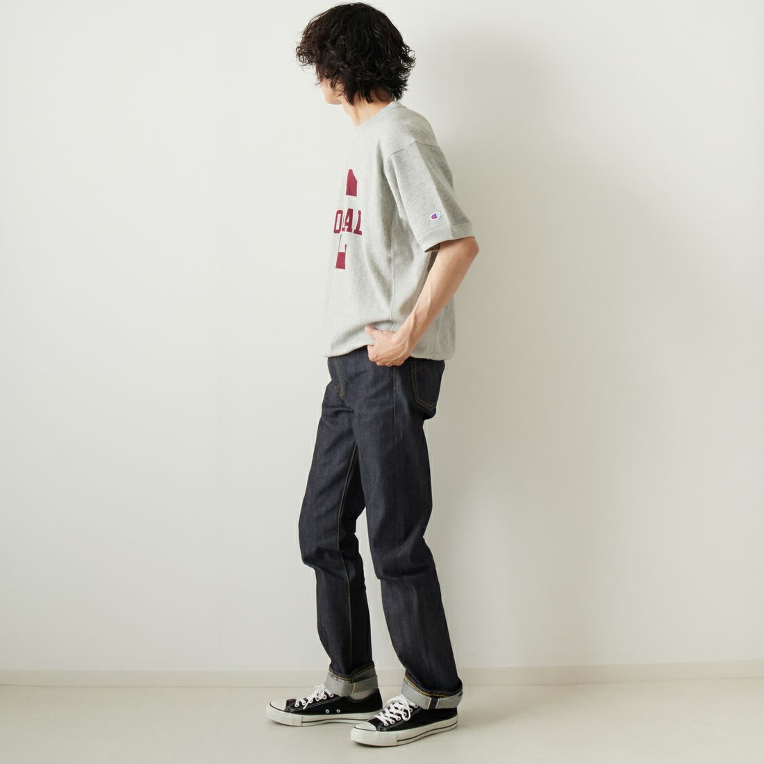 LEVIS Vintage Clothing [リーバイス ヴィンテージ クロージング] 1944モデル 501 [44501-00] 88 RIGID &&モデル身長：182cm 着用サイズ：30&&
