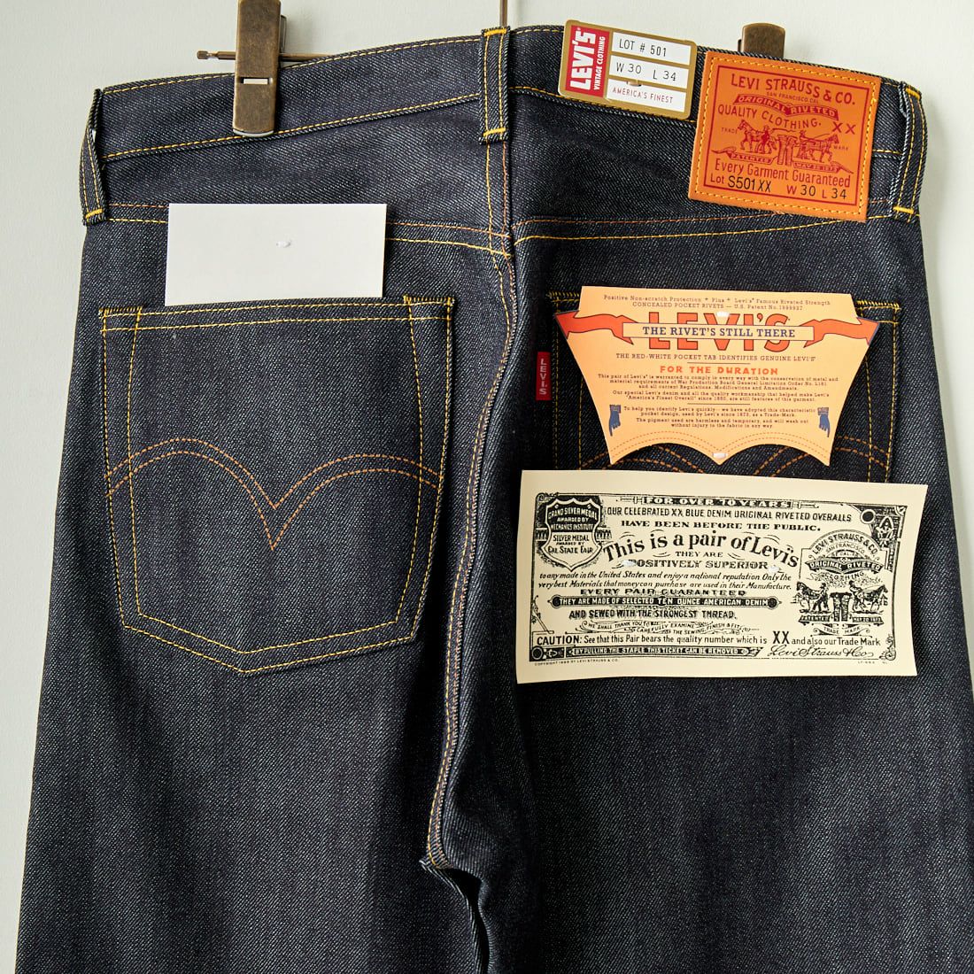 LEVIS Vintage Clothing [リーバイス ヴィンテージ クロージング] 1944モデル 501 [44501-00] 88 RIGID