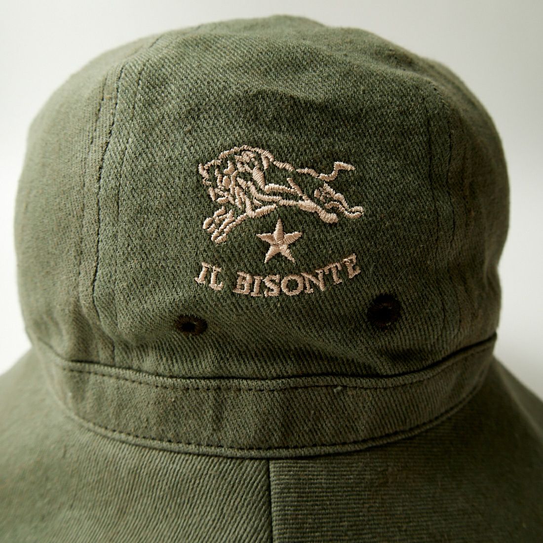 IL BISONTE [イルビゾンテ] バケットハット [54232305380] 48 ｵﾘｰﾌﾞ