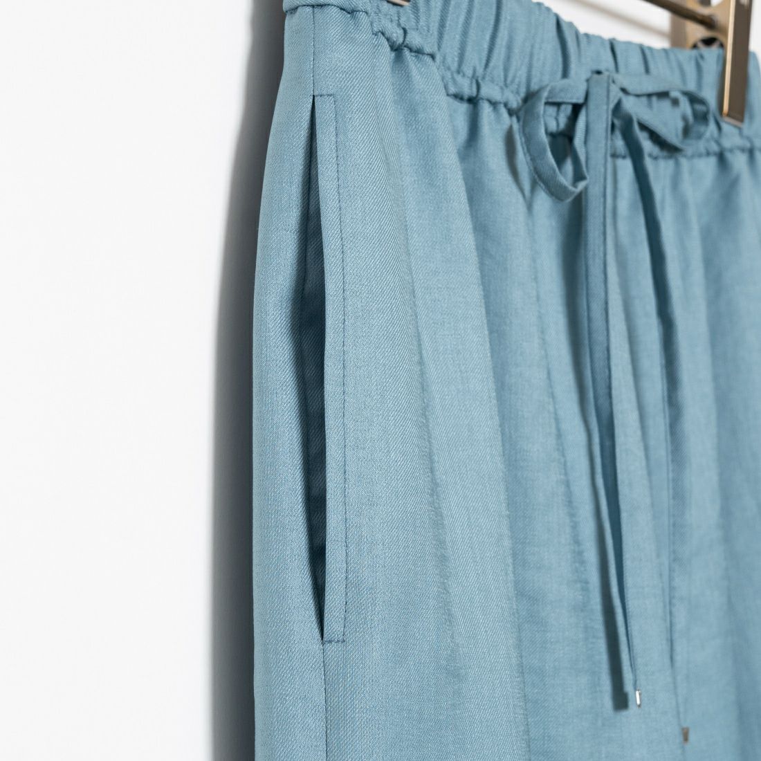 Jeans Factory Clothes [ジーンズファクトリークローズ] 杢調タンブラーツイルワイドパンツ [J-4402] 610 ﾌﾞﾙｰ