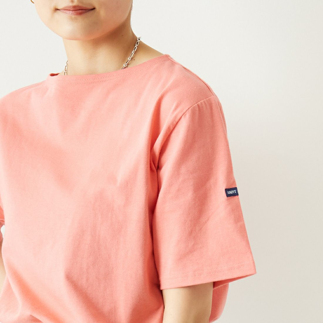 ST.JAMES [セントジェームス] ピリアックソリッドTシャツ [PIRIAC-SD] DRAGEE