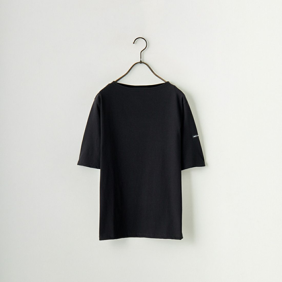 ST.JAMES [セントジェームス] ピリアックソリッドTシャツ [PIRIAC-SD] NOIR