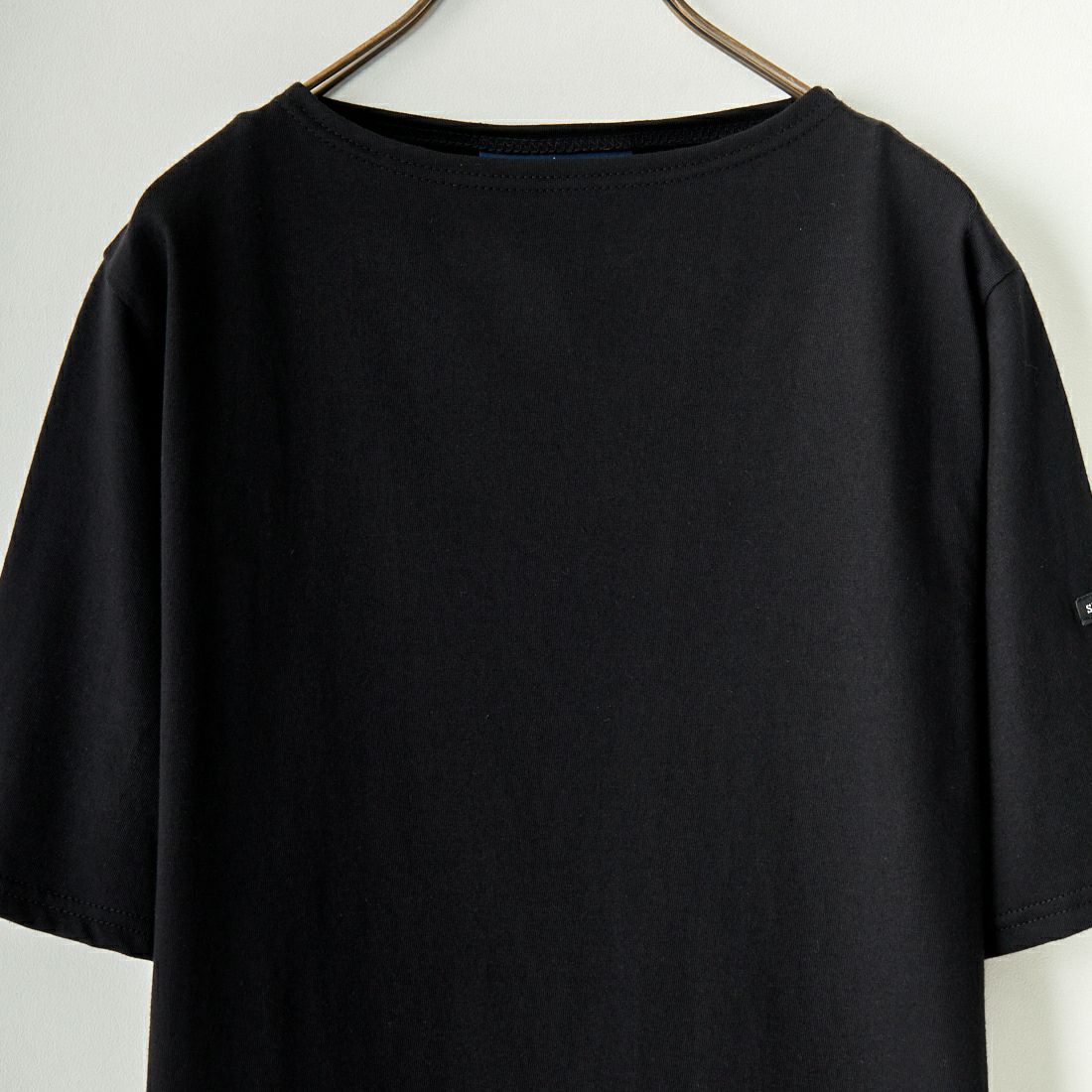 ST.JAMES [セントジェームス] ピリアックソリッドTシャツ [PIRIAC-SD] NOIR