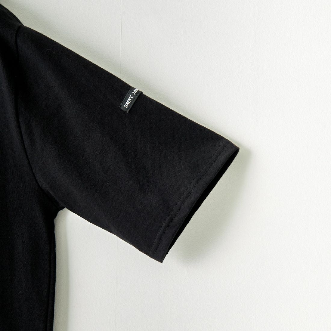 ST.JAMES [セントジェームス] ピリアックソリッドTシャツ [PIRIAC-SD] NOIR