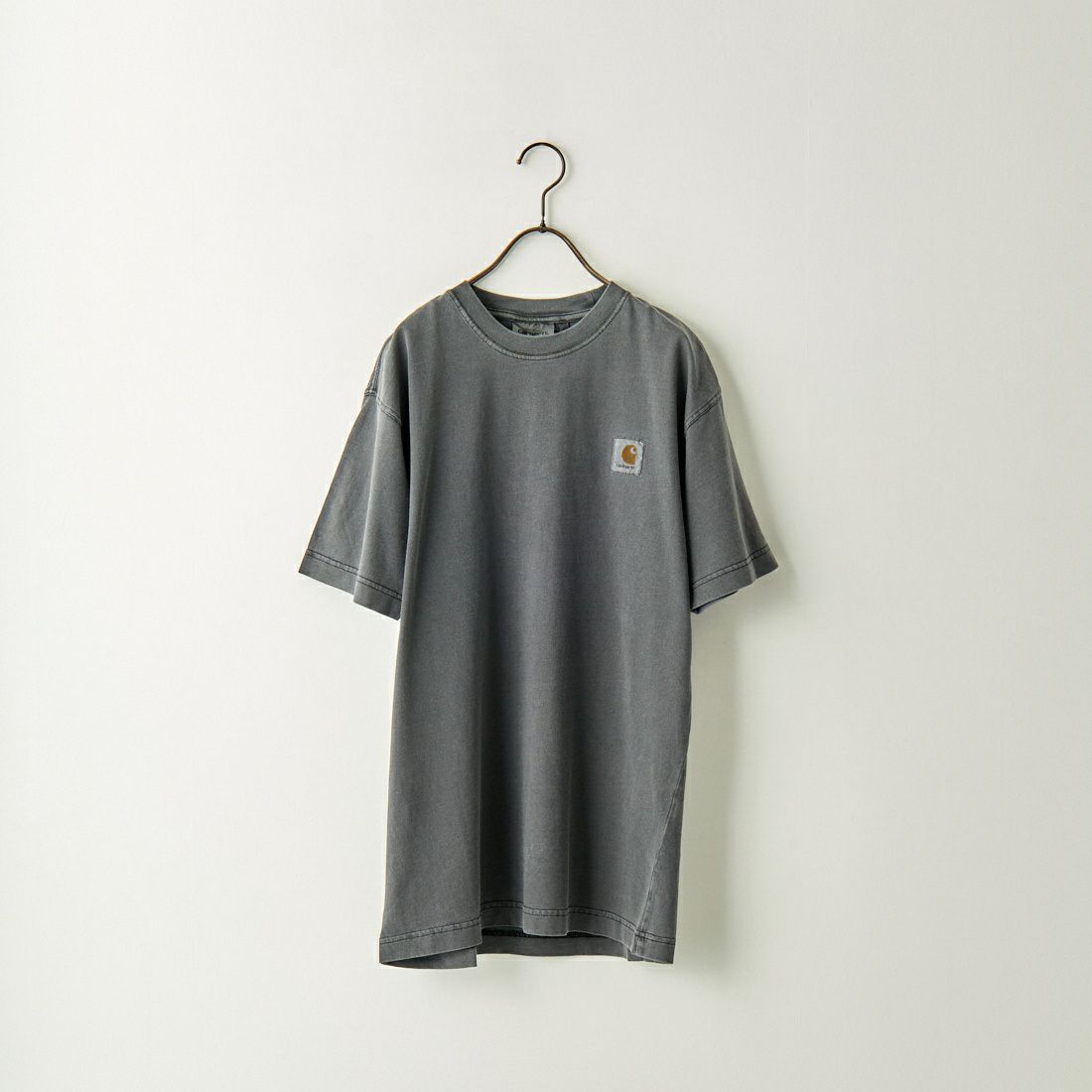carhartt WIP [カーハートダブリューアイピー] ショートスリーブ ネルソンTシャツ [I029949] BLACK