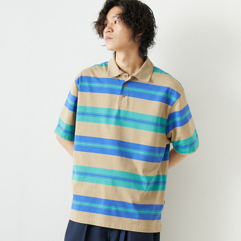 SEDAN ALL-PURPOSE [セダン オールパーパス] ワイドボーダービッグポロシャツ [SD23S-CT07]