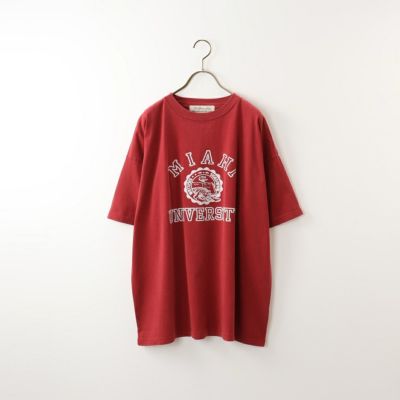 REMI RELIEF [レミレリーフ] 別注 20天竺プリントTシャツ KING