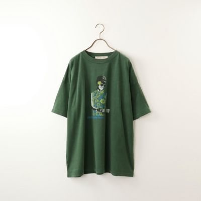 REMI RELIEF [レミレリーフ] 別注 20天竺プリントTシャツ KING