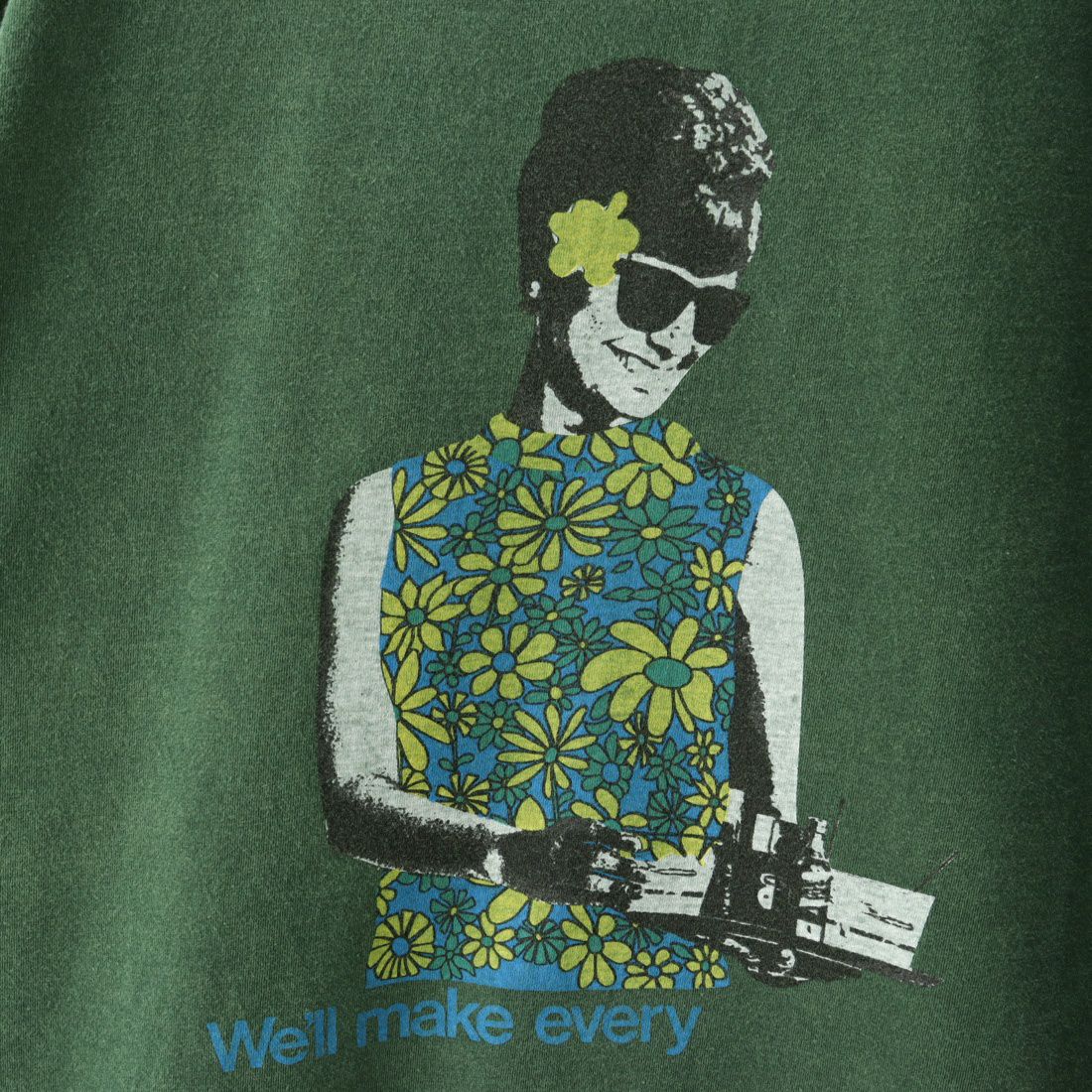 REMI RELIEF [レミレリーフ] 別注 20天竺プリントTシャツ WE'LL MAKE EVERY [RN24329276-JF] GRN