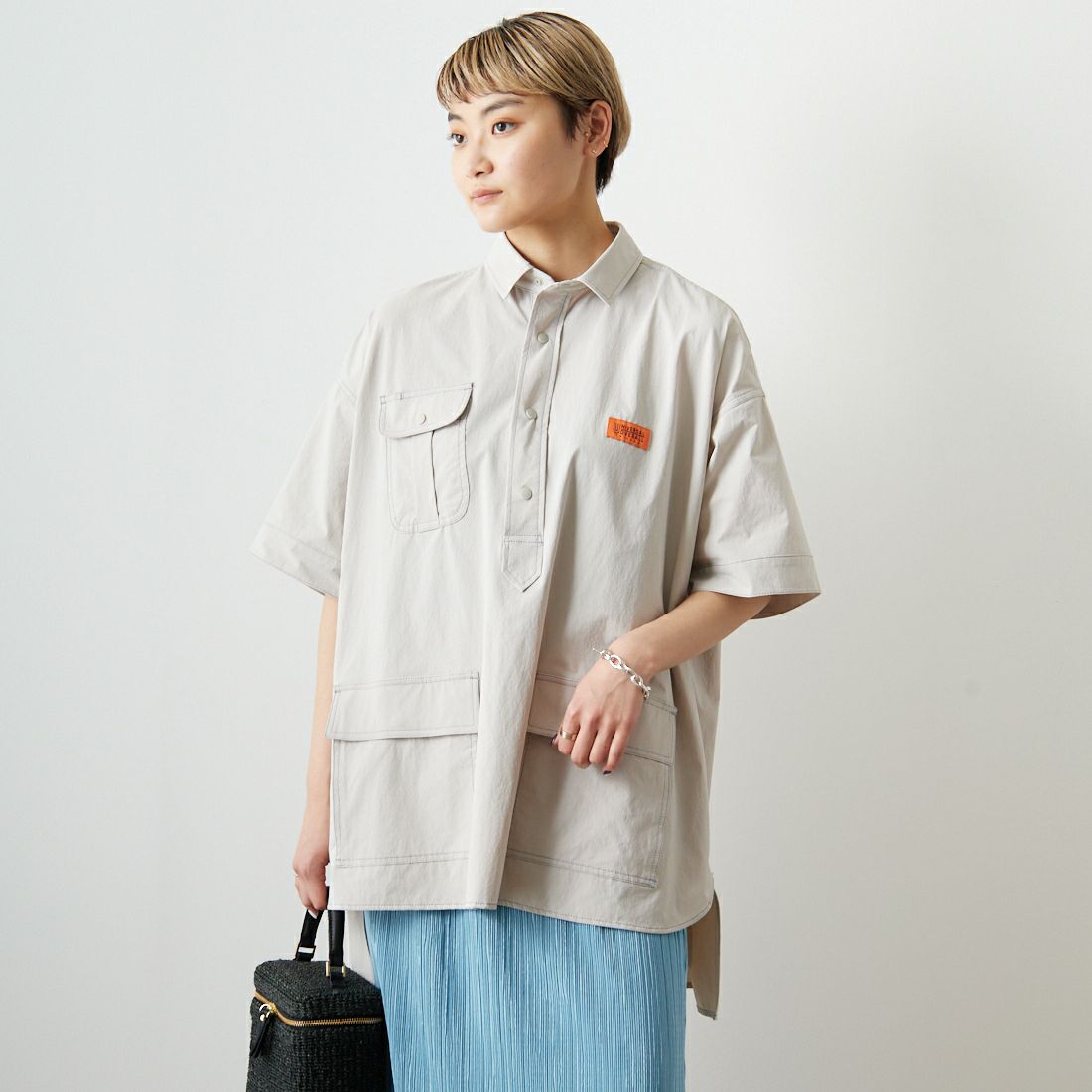 IVORY&&モデル身長：160cm 着用サイズ：F&&