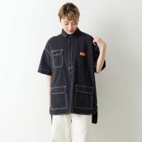 BLACK&&モデル身長：160cm 着用サイズ：F&&