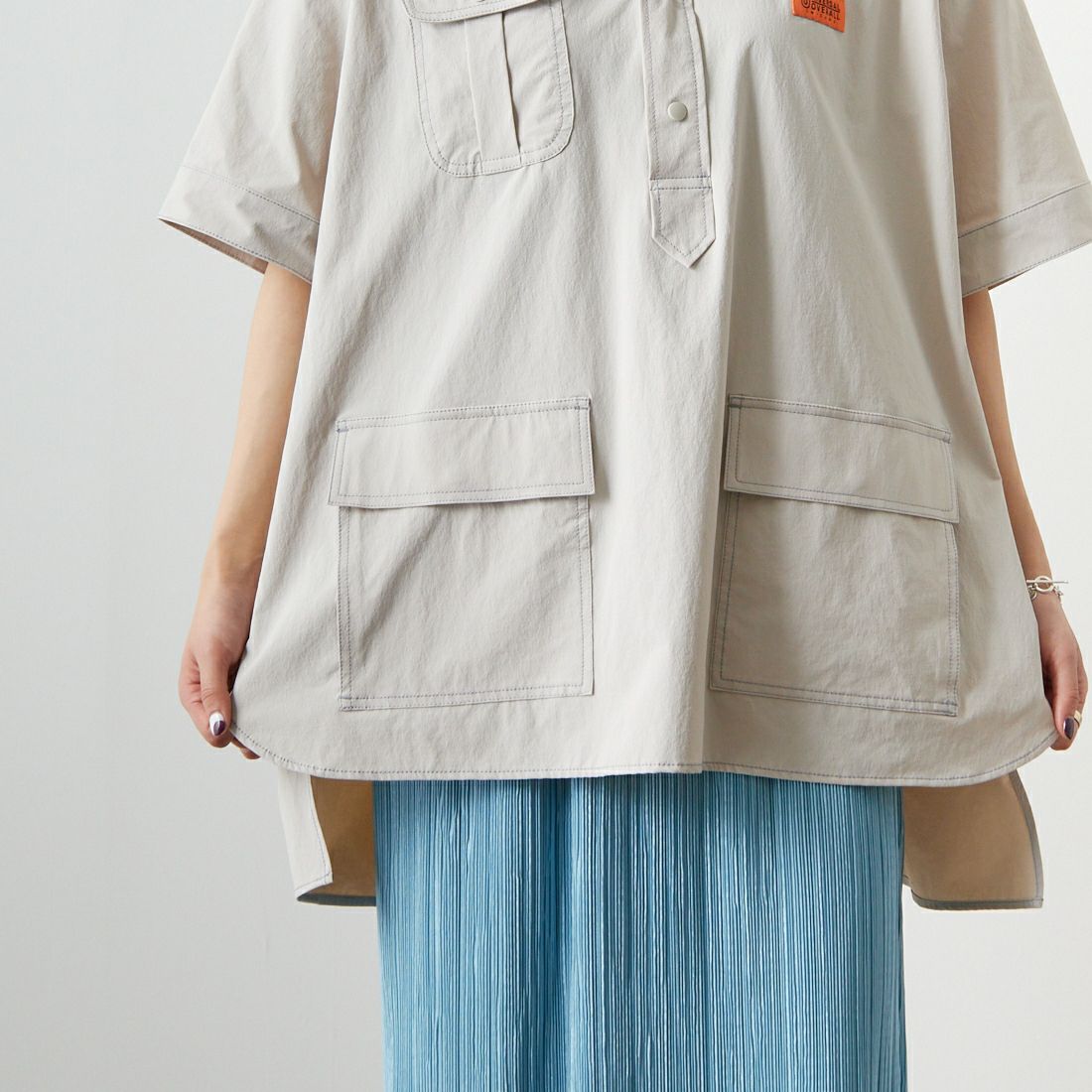 UNIVERSAL OVERALL [ユニバーサルオーバーオール] 別注 MAKINO ガーデナーシャツジャケット [U2312806IN-JF] IVORY