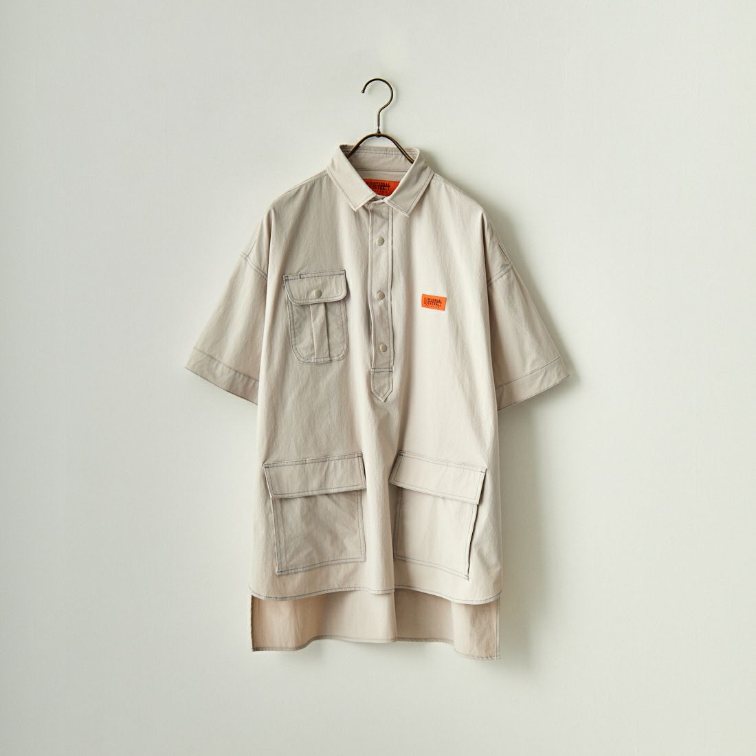 UNIVERSAL OVERALL [ユニバーサルオーバーオール] 別注 MAKINO ガーデナーシャツジャケット [U2312806IN-JF] IVORY