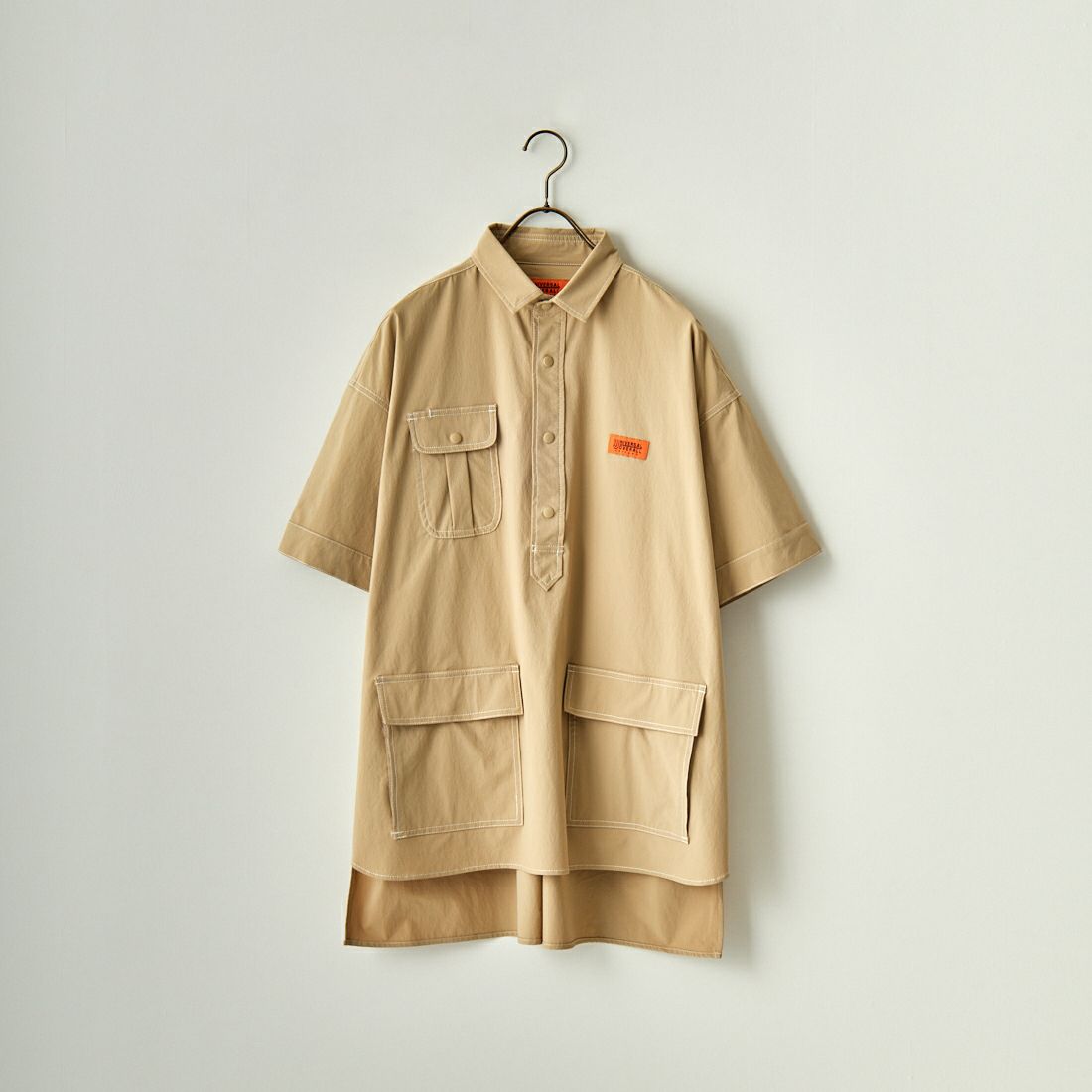 UNIVERSAL OVERALL [ユニバーサルオーバーオール] 別注 MAKINO ガーデナーシャツジャケット [U2312806IN-JF] BEIGE