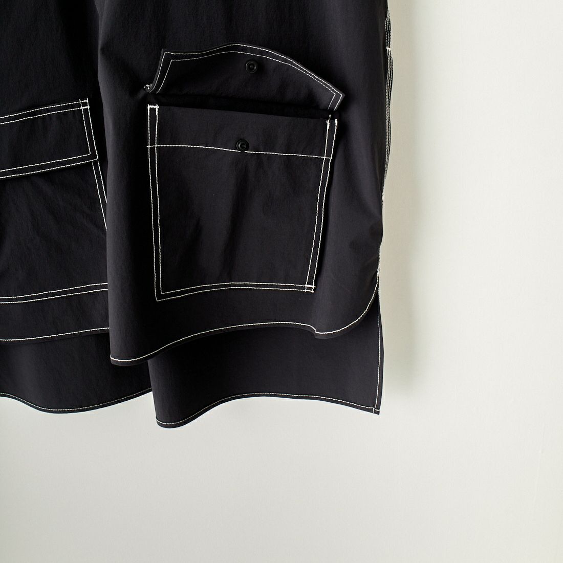 UNIVERSAL OVERALL [ユニバーサルオーバーオール] 別注 MAKINO ガーデナーシャツジャケット [U2312806IN-JF] BLACK
