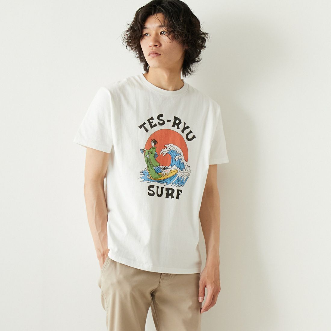 The Endless Summer [エンドレスサマー] TES RYU SURF Tシャツ  [FH-23574323]｜ジーンズファクトリー公式通販サイト - JEANS FACTORY Online Shop