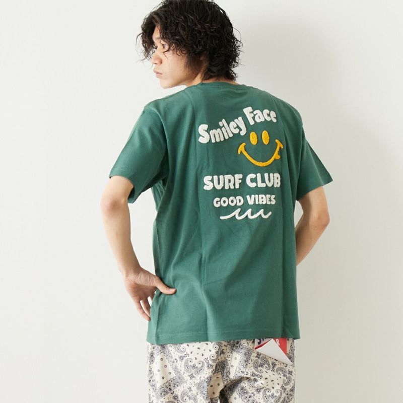 33Degrees [サーティスリーディグリーズ] 空紡天竺スマイルTシャツ [232CF1ST081JF]