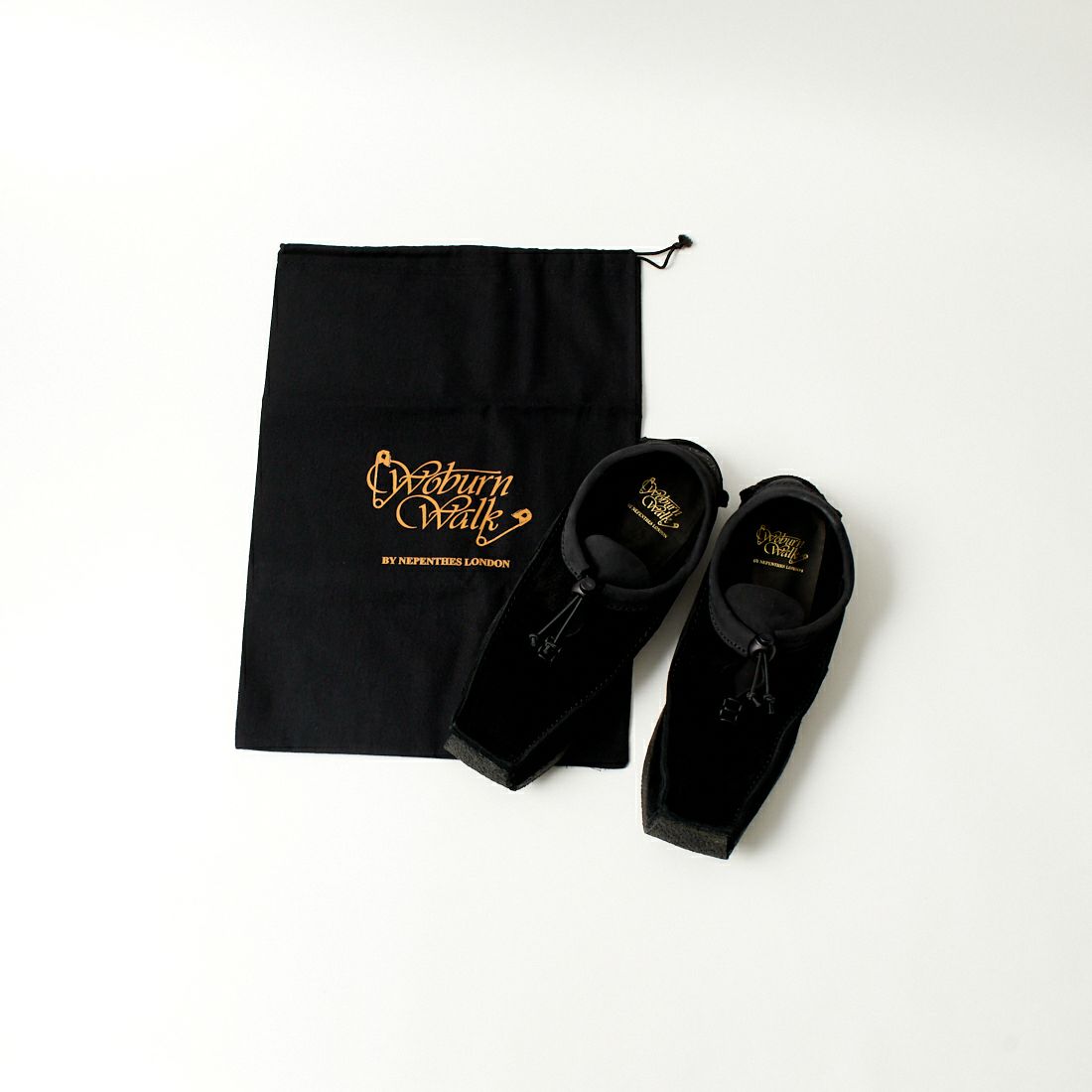 Woburn Walk [ウォーボン ウォーク] QR モカシン ロー [MR1140] C BLACK