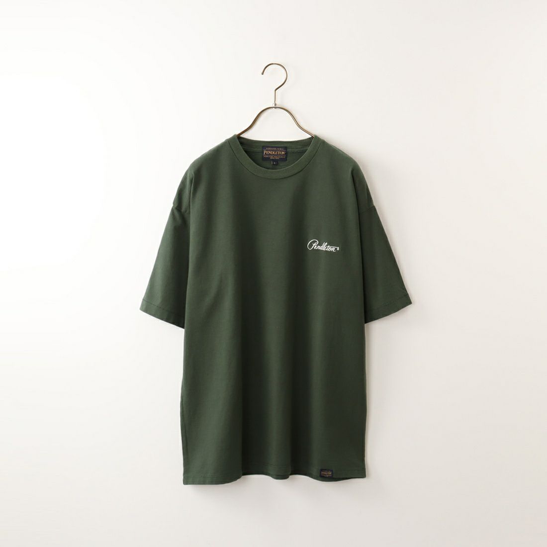 PENDLETON [ペンドルトン] 別注 ネイティブ柄バックプリント ショートスリーブTシャツ [3275-2200-JF] 47 GREEN