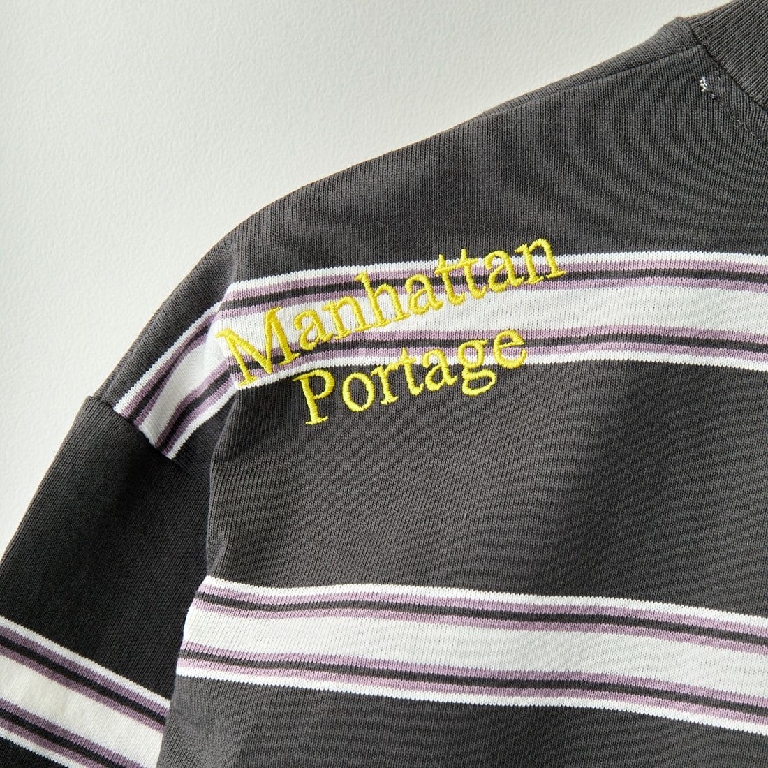 MANHATTAN PORTAGE [マンハッタンポーテージ] 別注 ボーダーTシャツ [23SSMP-IN37-JF] CHR BD