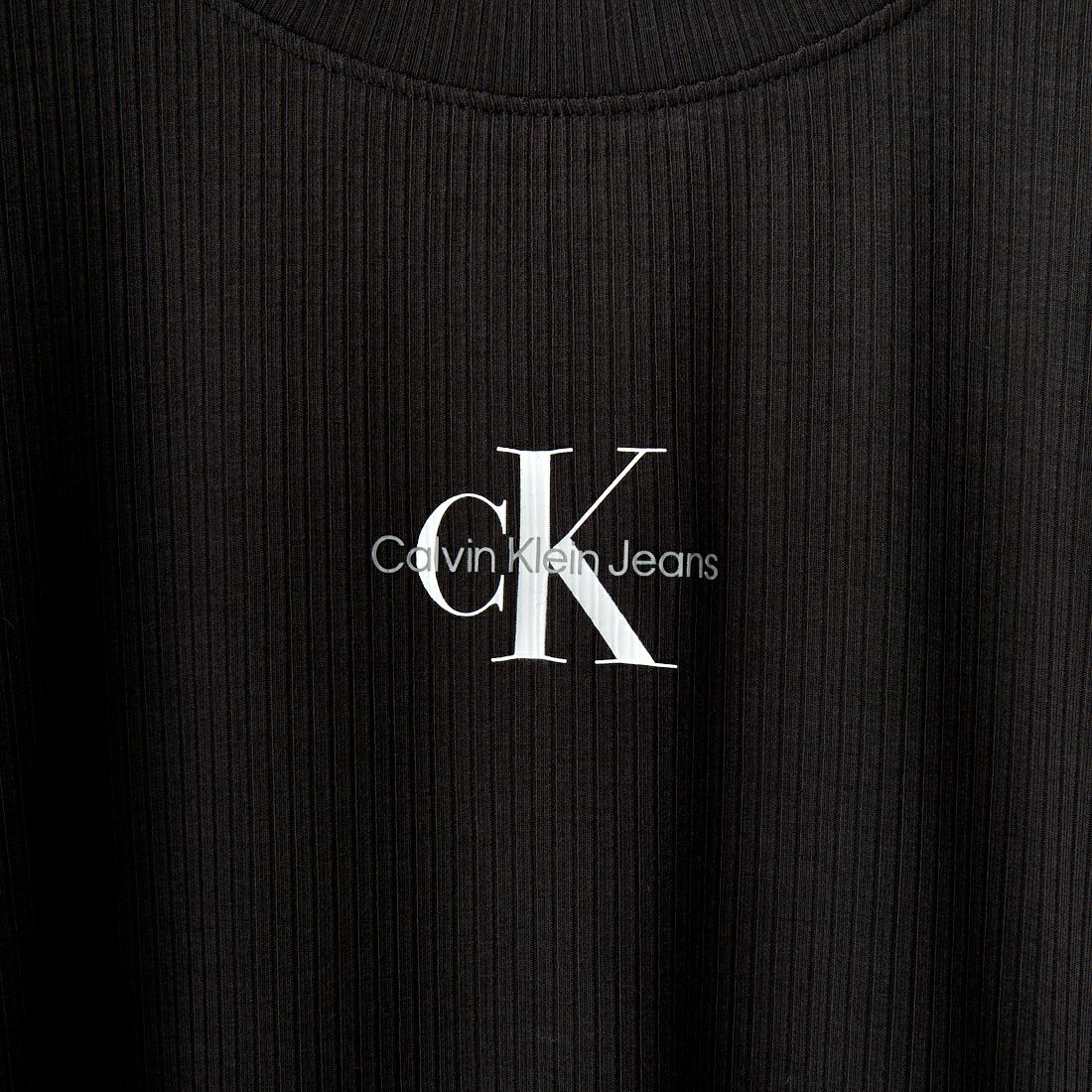 Calvin Klein Jeans [カルバンクライン ジーンズ] A-SSサイドドローストリングTシャツワンピース [J20J221124] BEH